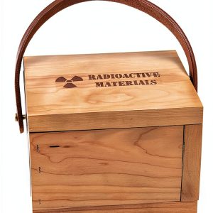 Lead Lined Radioactive Storage Box Images SI Inc Metal Wood-0