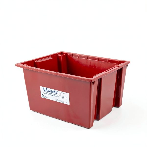 Foxx Life Sciences Biohazard Waste Container HDPE 34L-1