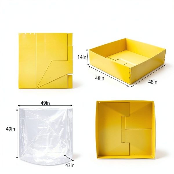 Chunful Concrete Washout Container Polypropylene Foldable-1