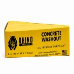 Rhino Concrete Washout Container Durable All Weather BMP-0