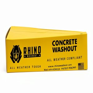 Rhino Concrete Washout Container Durable All Weather BMP-0