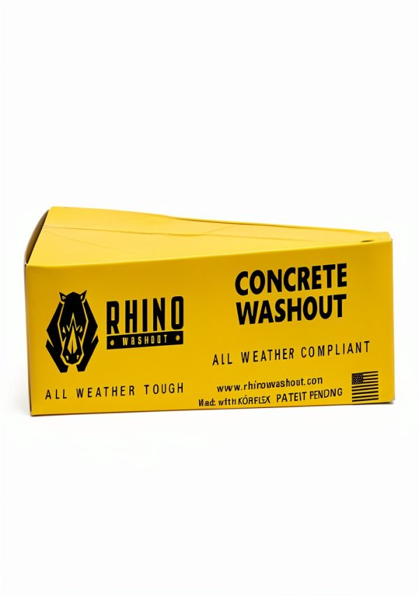 Rhino Concrete Washout Container Durable All Weather BMP-0