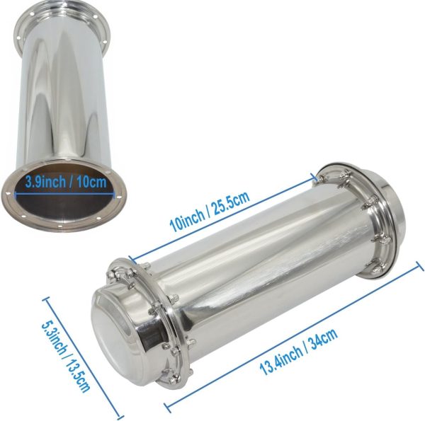 Stainless Steel Time Capsule SoClaay Waterproof-1