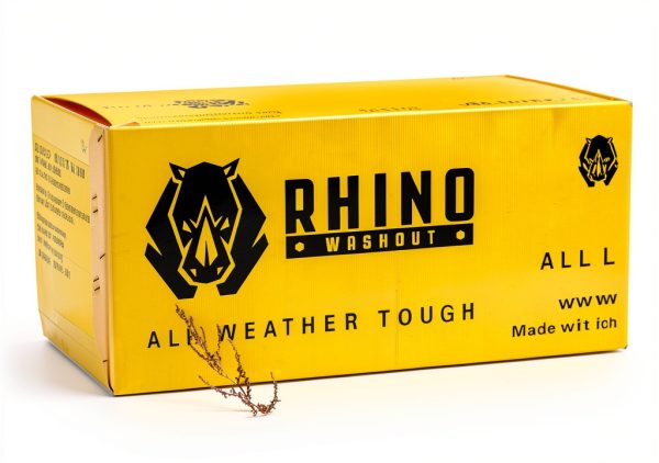 Rhino Concrete Washout Container Durable All Weather BMP-3