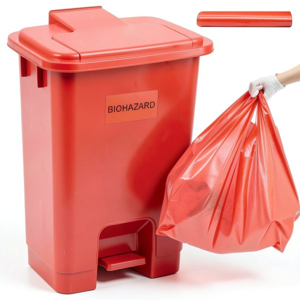 Biohazard Waste Container Geiserailie HDPE Lid-0