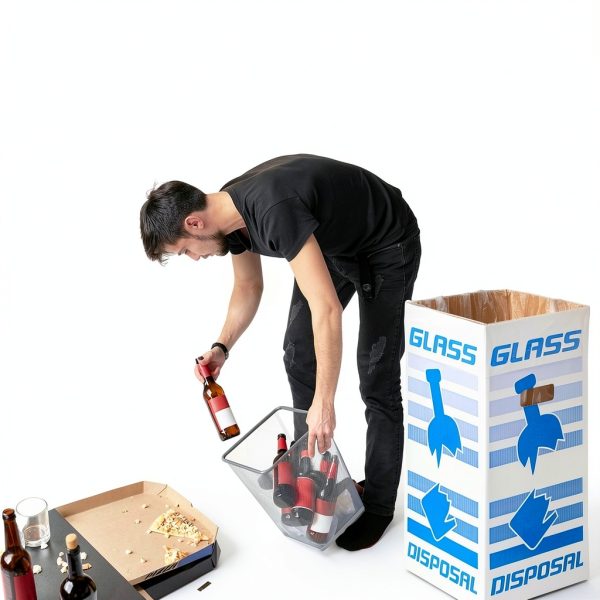 Tioncy Broken Glass Disposal Boxes Durable Cardboard Safety-6