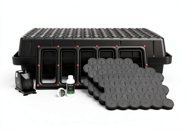 EZ Clone 128 Cloning System Black HDPE Plastic Low Pro-0