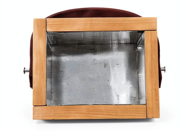 Lead Lined Radioactive Storage Box Images SI Inc Metal Wood-2