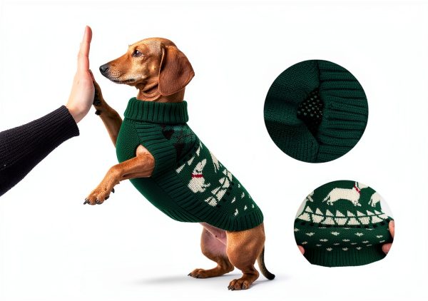 Dachshund Sweater LeLePet Soft Knit Pullover-3