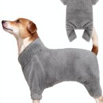 Stpiatue Dog Sweater Plush Fleece Warm Turtleneck-0
