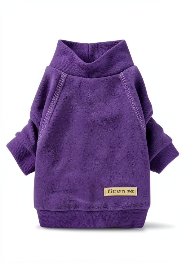 Fitwarm Dog Sweater 3 Pack Turtleneck Fleece for Small Breeds Size-3
