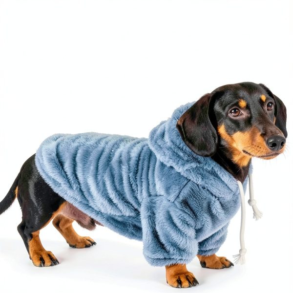 BAOBICUTE Plush Double‑Sided Dog Hoodie for Large Dogs Model 0721-4