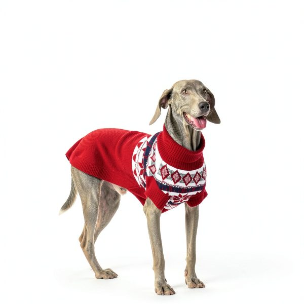 IECOii Dog Sweater Blue Large 4XL Extra Warm Fleece-6