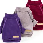 Fitwarm Dog Sweater 3 Pack Turtleneck Fleece for Small Breeds Size-0