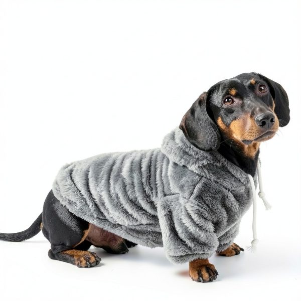 BAOBICUTE Plush Double‑Sided Dog Hoodie for Large Dogs Model 0721-2