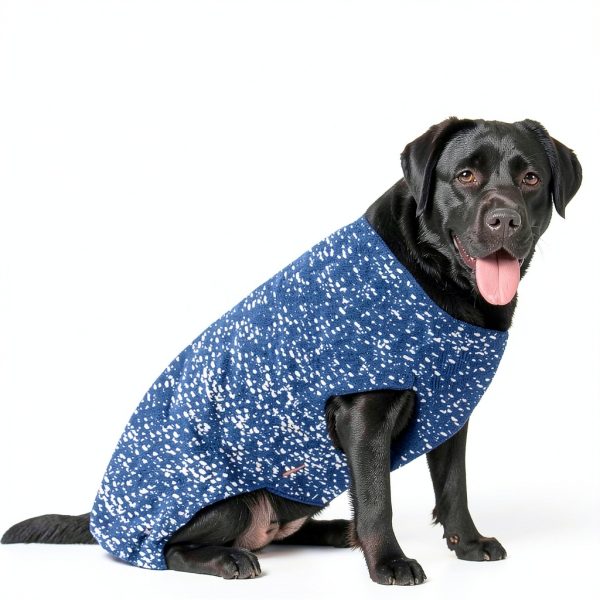 Dog Sweater KYEESE Reflective Heavy‑Knitted Coat for Dogs-4
