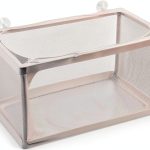 Nylon Mesh Fish Fry Hatchery Breeder Box Net by XMHF White 10.2" x 6"-0