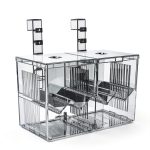 HIERYAN Acrylic Breeder Box – 6.9×3.9×5.2in Self‑Floating Hatchery-0