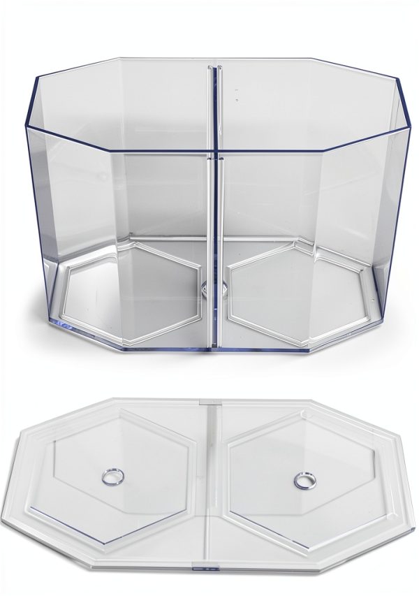 Aquarium Fish Breeder Box JOROBURO Octagonal Acrylic Incubator-8