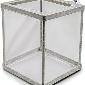 White Nylon Mesh Fish Fry Hatchery Breeder Box Separation Net by XMHF-0