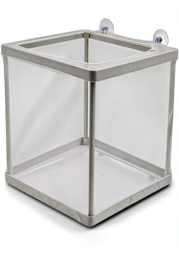White Nylon Mesh Fish Fry Hatchery Breeder Box Separation Net by XMHF-0