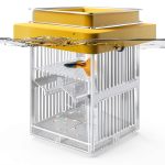 Floating Breeding Box VILLNO Hatchery Incubator Divider for Fish-0