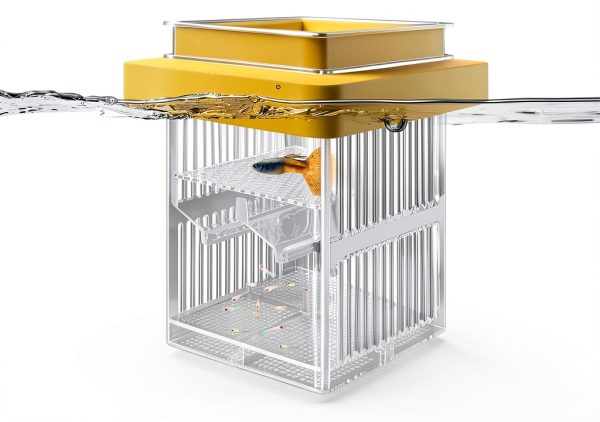 Floating Breeding Box VILLNO Hatchery Incubator Divider for Fish-0