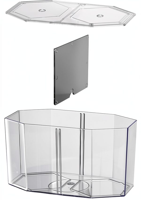 Aquarium Fish Breeder Box JOROBURO Octagonal Acrylic Incubator-6