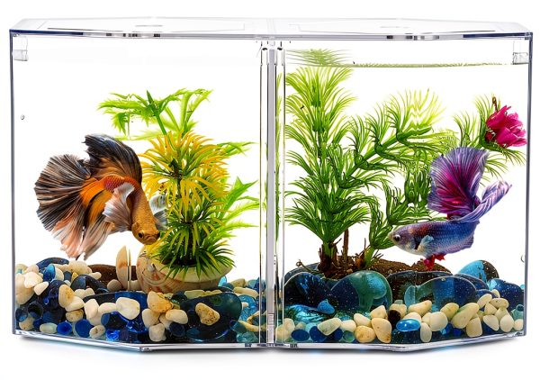 Aquarium Fish Breeder Box JOROBURO Octagonal Acrylic Incubator-3