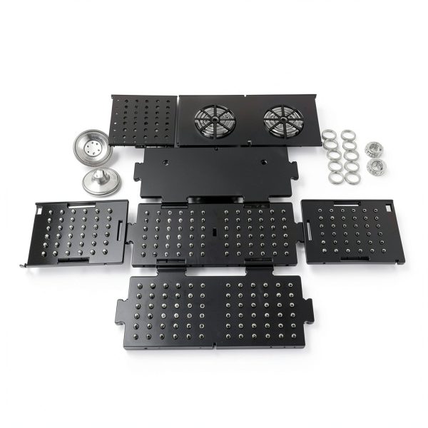 Acrylic Fish Breeding Box JOBEDE 6x6x8in Aquarium Isolation Tank-3