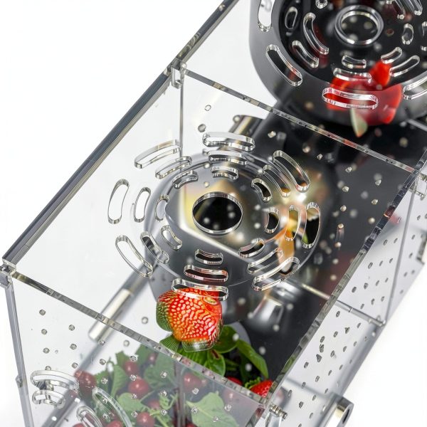 Fish Breeding Box, Acrylic Fish Isolation Box,Fish Separator for Aquarium, Aquarium Incubator with Suction Cups for Baby Fish Shrimp Clownfish Guppy Aggressive Fish(11.5" x 6" x 6")-2